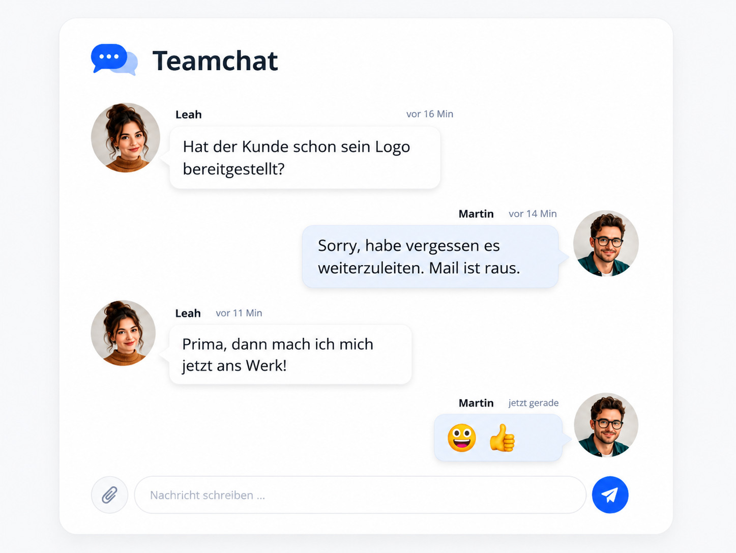 Kommentare und Dateien