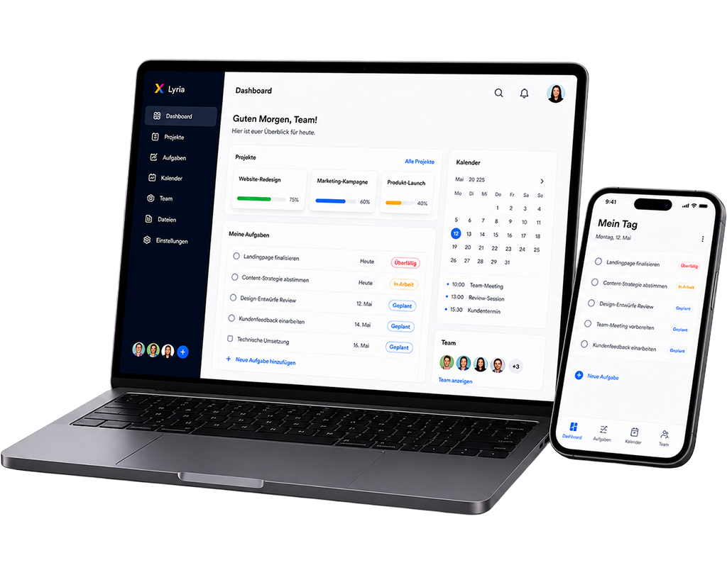 Lyria Aufgabenmanagement Software Übersicht